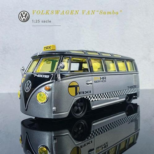 Scale 1:25 Volkswagen T1 Retro Bus - China / Retro Bus, Hobby en Vrije tijd, Modelauto's | 1:24, Verzenden