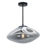 Design plafondlamp grijs, Evita, Ophalen of Verzenden, Nieuw, Glas, Design