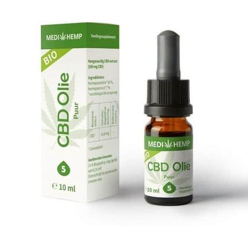 Wedihemp CBD olie broad spectrum 5% 10 ml 500 mg CBD, Sport en Fitness, Gezondheidsproducten en Wellness, Verzenden