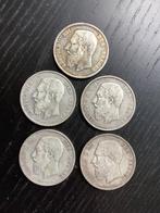 België. Leopold II. 5 Francs 1868-1873 (Zonder minimumprijs)