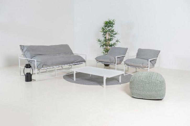 Flow. Loft loungeset lead chiné |, Tuin en Terras, Tuinsets en Loungesets, Ophalen of Verzenden
