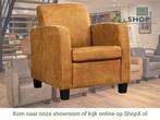 Leren fauteuil Joy, Huis en Inrichting, Fauteuils, Nieuw, Ophalen of Verzenden, Eigentijds, Klassiek, Modern, 50 tot 75 cm