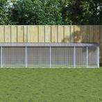 vidaXL Kippenhok met dak 1003x98x90 cm gegalvaniseerd staal, Verzenden, Nieuw
