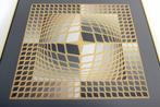 Victor Vasarely (1906-1997) - Ohne Titel, Silkscreen,, Antiek en Kunst