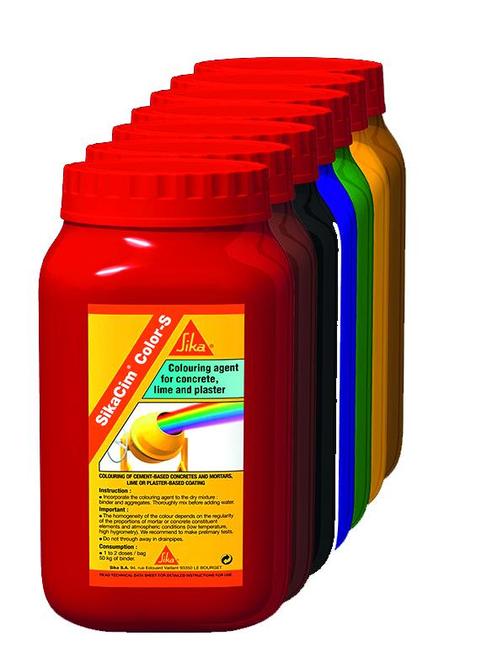 Sika Bouw Sikacem color s 400 gr, geel, pot, Doe-het-zelf en Verbouw, Overige Doe-het-zelf en Verbouw, Nieuw, Verzenden