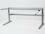 Bureauonderstel 152x70cm (bxd) - c-poot aluminium grijs,, Huis en Inrichting, Bureaus, Ophalen of Verzenden, Gebruikt