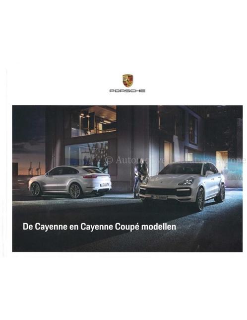 2022 PORSCHE CAYENNE & CAYENNE COUPE HARDCOVER BROCHURE, Boeken, Auto's | Folders en Tijdschriften, Porsche