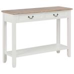 Wandtafel 110cm - Wit Dressoir - OP = OP - Outlet Sale!, Ophalen of Verzenden, Nieuw