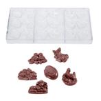 Chocolademal Chocolate World Paasgarnituur 6 Fig. (18x), Verzenden, Nieuw