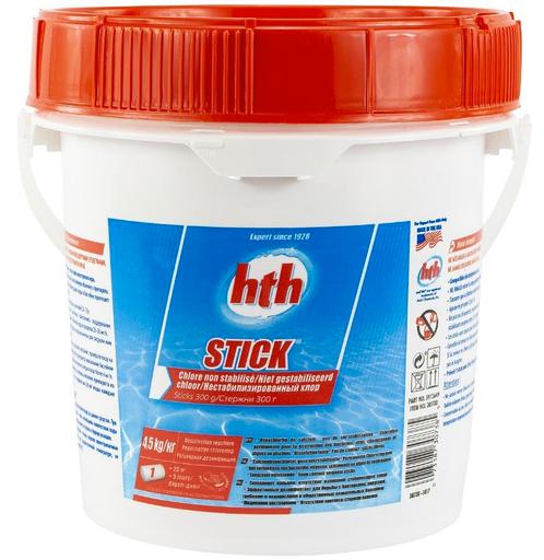 HTH Sticks chloortabletten 300 grams 4,5 kg, Tuin en Terras, Zwembad-toebehoren, Overige typen, Nieuw, Verzenden
