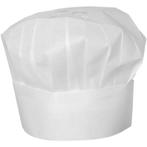 Koksmutsen | Kunststof | Wit | Geperforeerde Kroon |, Zakelijke goederen, Verzenden, Nieuw in verpakking