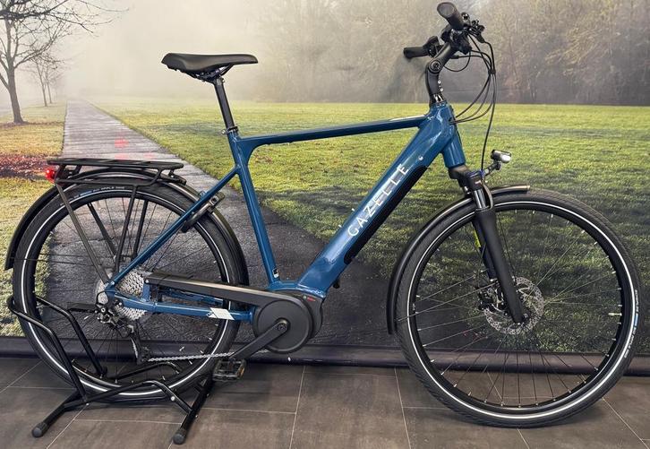 Gazelle Medeo T10 – Elektrische fiets / e-bike met Bosch, Fietsen en Brommers, Elektrische fietsen, 50 km per accu of meer, Zo goed als nieuw