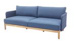 Stoel-Bank loungeset Kolbe  3-delig Navy Blue Baratti, Tuin en Terras, Tuinsets en Loungesets, Verzenden, Nieuw
