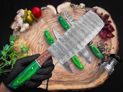 Smith - Keukenmes - Kitchen knife set - Exotisch Hout en, Antiek en Kunst, Antiek | Keukenbenodigdheden