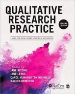Qualitative Research Practice, Nieuw, Verzenden