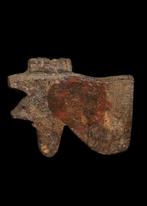 Oude Egypte, late periode Hardsteen Grote Wedjat Amulet, Antiek en Kunst