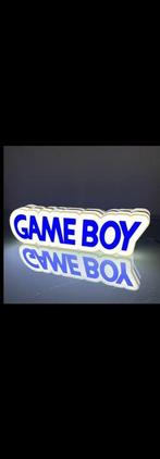 Game boy - lampada insegna luminosa Game boy vintage, Spelcomputers en Games, Nieuw