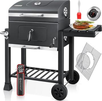 KESSER® XL Houtskoolbarbecue - RVS - BBQ - Antraciet beschikbaar voor biedingen