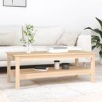 vidaXL Salontafel 110x50x40 cm massief grenenhout, Huis en Inrichting, Tafels | Salontafels, 100 tot 150 cm, Verzenden, Nieuw