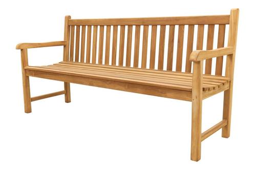 VDG Teak houten tuinbank Bison - 180 cm., Tuin en Terras, Tuinbanken, Nieuw, Hout, Verzenden