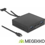 Delock 64057 3,5  USB 3.2 Gen 2 voorpaneel 2 x USB Type-C +, Verzenden, Nieuw, DeLock