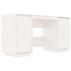Bureau Grenenhout Wit 140cm - Retourdeal - 35% Korting!, Huis en Inrichting, Bureaus, Ophalen of Verzenden, Nieuw, Bureau