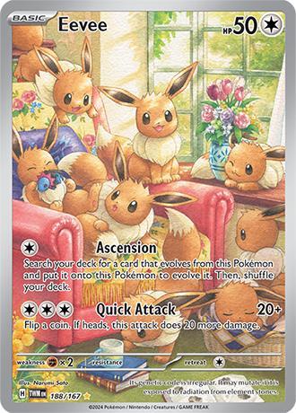 Eevee 188/167 Twilight Masquerade beschikbaar voor biedingen