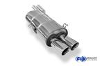 FOX BMW E34 M5 einddemper Ø2x63,5mm - 2x76 type 25, Verzenden, Nieuw