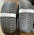 2x185-60-15 bridgestone winter 6mm €60 per band 185 60 15, Ophalen, Gebruikt, 15 inch, Band(en)