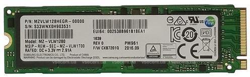 Samsung PM961 128GB  - SSD - PCI-E 3.0, Computers en Software, USB Sticks, Verzenden