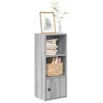 vidaXL Boekenkast 31x24x77 cm bewerkt hout grijs sonoma, Verzenden, Nieuw, Overige houtsoorten
