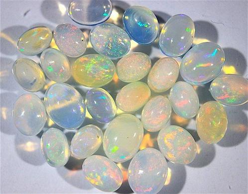 Gratis verzending - Ct 18,50 Natuurlijke Ethiopische Opalen, Verzamelen, Mineralen en Fossielen