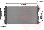 RADIATOR VOOR CHEVROLET CRUZE J300 2009-2015 13267666, Ophalen of Verzenden, Nieuw