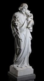 scuola Italiana del XIX sec. - sculptuur, San Giuseppe con