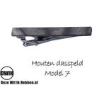 Houten Dasspeld model 7, Sieraden, Tassen en Uiterlijk, Manchetknopen, Verzenden, Nieuw