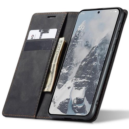 ProGuard OnePlus 13R Wallet Hoesje Vintage Leder Zwart, Telecommunicatie, Mobiele telefoons | Hoesjes en Frontjes | Overige merken
