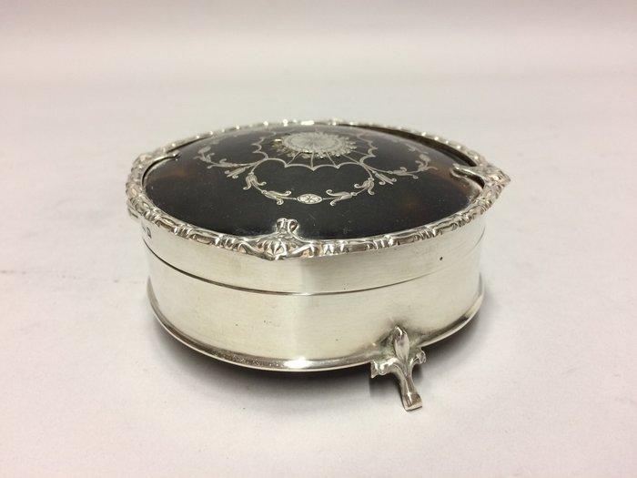 Sieradendoos - Zilveren sieraden doosje - Jacob Rosenzweig -, Antiek en Kunst, Antiek | Goud en Zilver