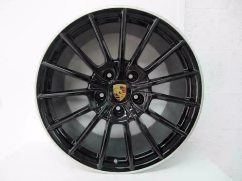 Porsche Panamera (970) ORIGINELE 20inch Sport zwart velgen, Auto-onderdelen, Banden en Velgen, 20 inch, 295 mm, Personenwagen