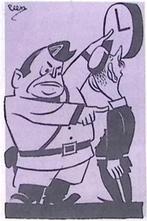 De fascistische treinen lopen altijd op tijd (lijst optie), Antiek en Kunst, Verzenden