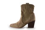 Manfield Cowboy laarzen in maat 38 Beige, Verzenden, Beige, Zo goed als nieuw, Manfield