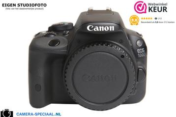 Canon EOS 100D digitale camera (3.034 clicks) met garantie beschikbaar voor biedingen