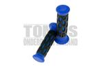 Handvatset Two Tone zwart / blauw 22mm / 24mm, Fietsen en Brommers, Ophalen of Verzenden, Nieuw
