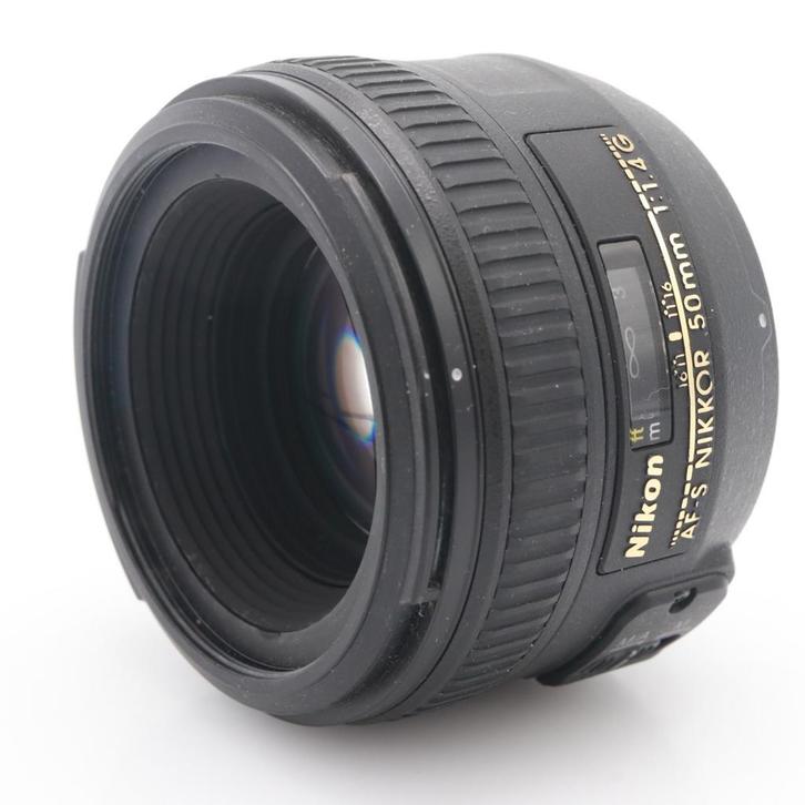 Nikon AF-S 50mm F/1.4G | Tweedehands, Audio, Tv en Foto, Fotocamera's Digitaal, Gebruikt, Nikon, Verzenden