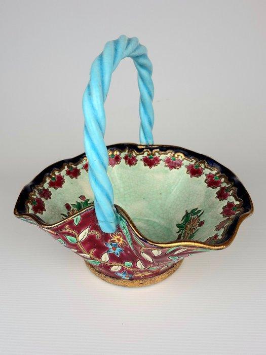 Longwy - Fruitmand - Creamware, Antiek en Kunst, Antiek | Glas en Kristal