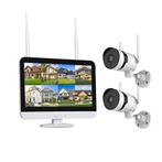 Set 2 draadloze 5MP bewakingscameras horizontaal beweegbaar, Verzenden, Nieuw