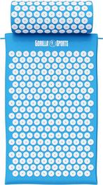 GORILLA SPORTS® Acupressuurmat, met ergonomische kussen en d, Verzenden, Nieuw