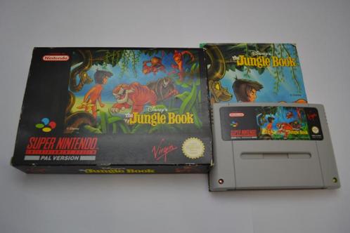 Disneys Jungle Book (SNES UKV CIB), Spelcomputers en Games, Games | Nintendo Super NES, Zo goed als nieuw, Verzenden