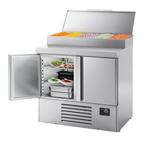 GGM Gastro | Mini voorbereiding koeltafel - 978x700mm - met, Verzenden, Nieuw in verpakking