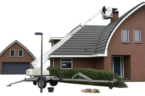 TE HUUR: Hoogwerker Telescoophoogwerker OMME 25.10m, Zakelijke goederen, Machines en Bouw | Liften, Steigers en Ladders, Ophalen of Verzenden