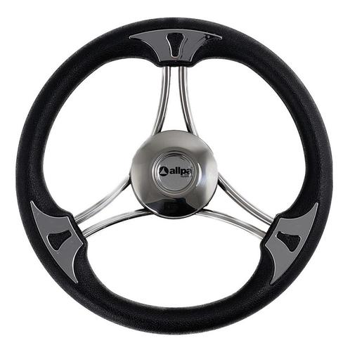 Allpa Stuurwiel Model 23 Kunstleer Zwart 35 cm, Watersport en Boten, Bootonderdelen, Nieuw, Ophalen of Verzenden